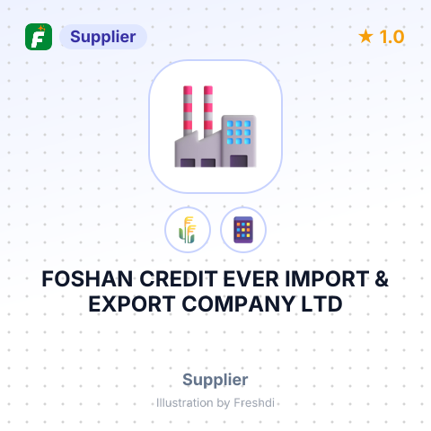 FOSHAN CREDIT EVER IMPORT & EXPORT COMPANY LTD – summary card, no photo uploaded yet