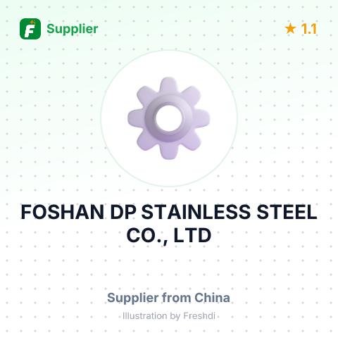 FOSHAN DP STAINLESS STEEL CO., LTD – summary card, no photo uploaded yet