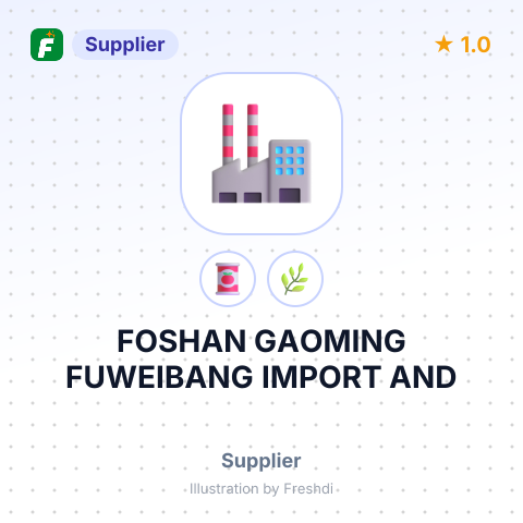 FOSHAN GAOMING FUWEIBANG IMPORT AND – summary card, no photo uploaded yet