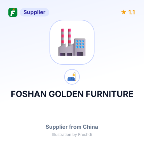 FOSHAN GOLDEN FURNITURE – summary card, no photo uploaded yet