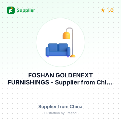 FOSHAN GOLDENEXT FURNISHINGS – summary card, no photo uploaded yet