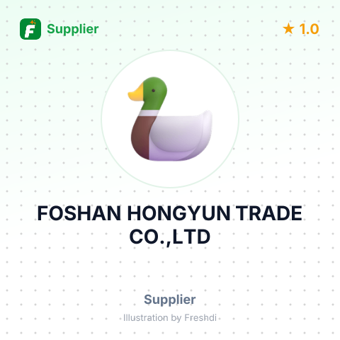 FOSHAN HONGYUN TRADE CO.,LTD – summary card, no photo uploaded yet
