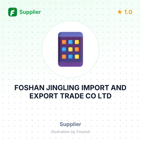 FOSHAN JINGLING IMPORT AND EXPORT TRADE CO LTD – summary card, no photo uploaded yet