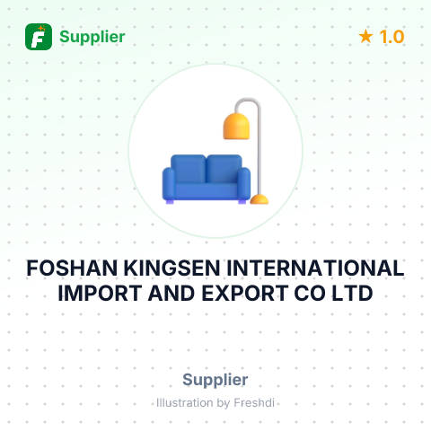 FOSHAN KINGSEN INTERNATIONAL IMPORT AND EXPORT CO LTD – summary card, no photo uploaded yet
