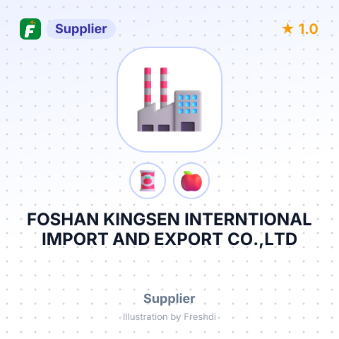 FOSHAN KINGSEN INTERNTIONAL IMPORT AND EXPORT CO.,LTD – summary card, no photo uploaded yet