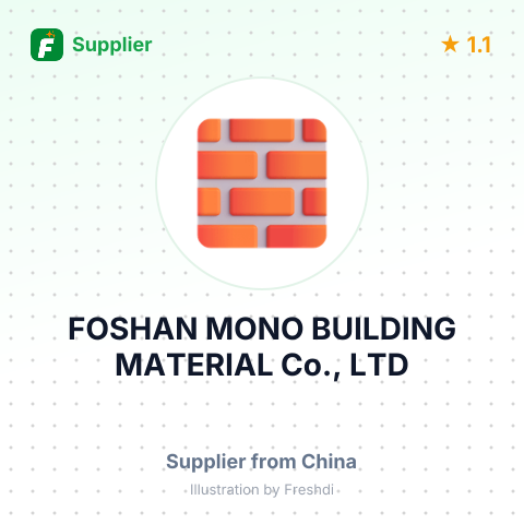 FOSHAN MONO BUILDING MATERIAL Co., LTD – summary card, no photo uploaded yet