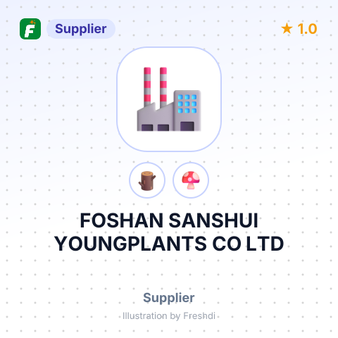FOSHAN SANSHUI YOUNGPLANTS CO LTD – summary card, no photo uploaded yet