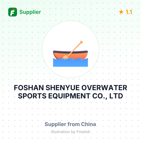 FOSHAN SHENYUE OVERWATER SPORTS EQUIPMENT CO., LTD – summary card, no photo uploaded yet