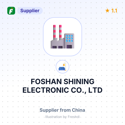 FOSHAN SHINING ELECTRONIC CO., LTD – summary card, no photo uploaded yet