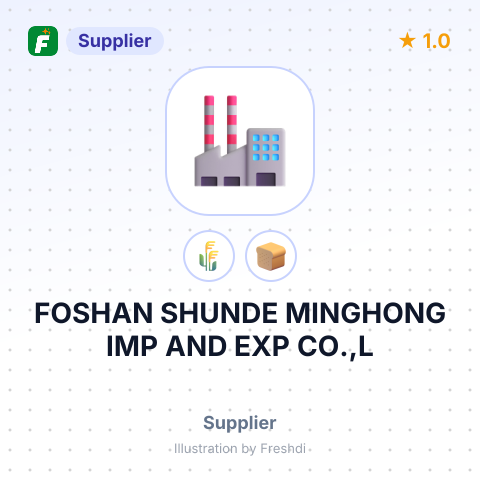 FOSHAN SHUNDE MINGHONG IMP AND EXP CO.,L – summary card, no photo uploaded yet