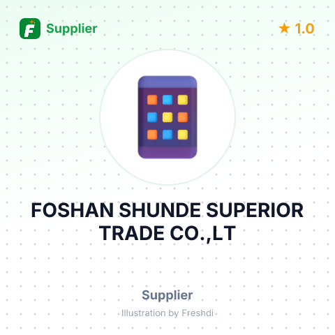 FOSHAN SHUNDE SUPERIOR TRADE CO.,LT – summary card, no photo uploaded yet
