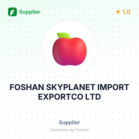 FOSHAN SKYPLANET IMPORT EXPORTCO LTD – summary card, no photo uploaded yet