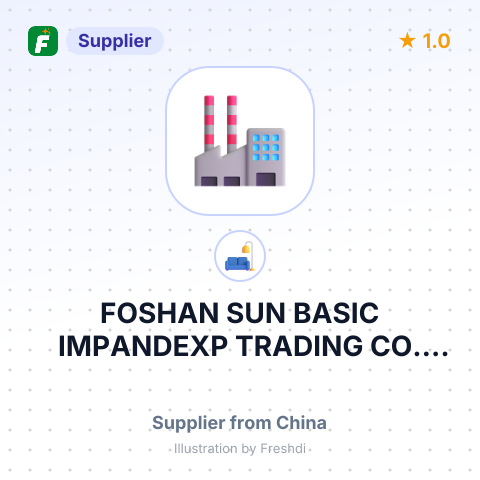 FOSHAN SUN BASIC IMPANDEXP TRADING CO., LTD. – summary card, no photo uploaded yet
