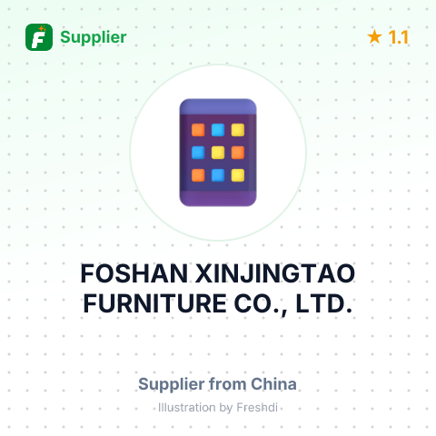 FOSHAN XINJINGTAO FURNITURE CO., LTD. – summary card, no photo uploaded yet