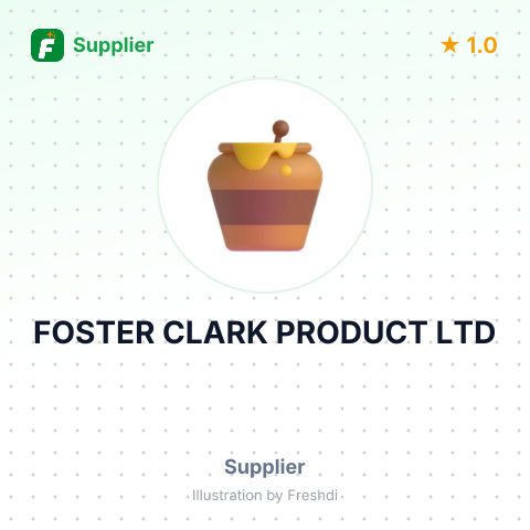 FOSTER CLARK PRODUCT LTD – summary card, no photo uploaded yet