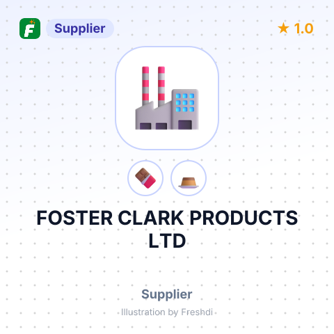 FOSTER CLARK PRODUCTS LTD – summary card, no photo uploaded yet