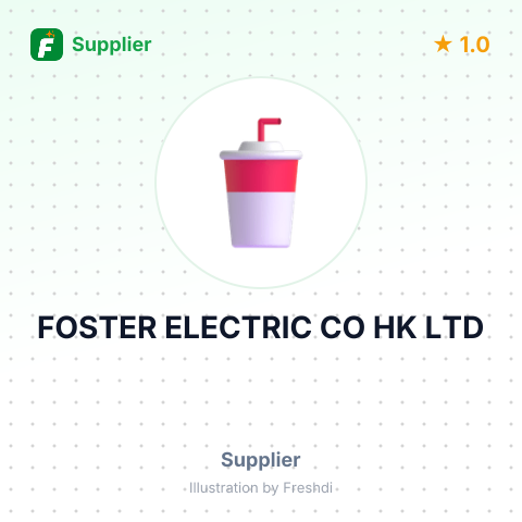FOSTER ELECTRIC CO HK LTD – summary card, no photo uploaded yet