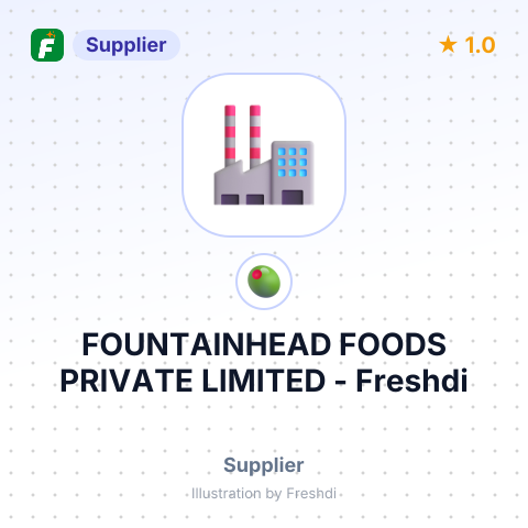 FOUNTAINHEAD FOODS PRIVATE LIMITED – summary card, no photo uploaded yet