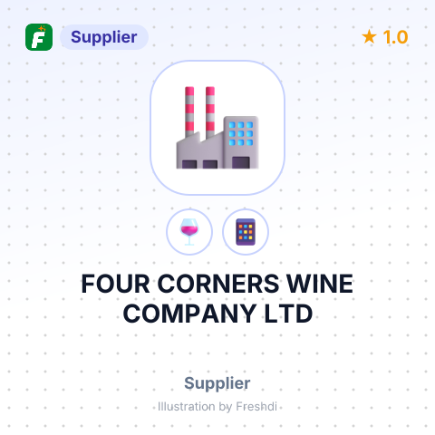 FOUR CORNERS WINE COMPANY LTD – summary card, no photo uploaded yet
