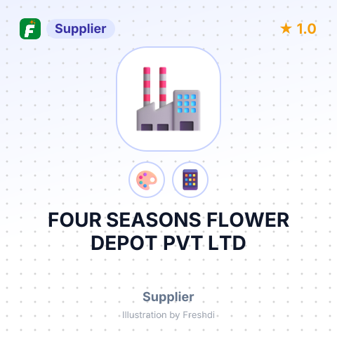 FOUR SEASONS FLOWER DEPOT PVT LTD – summary card, no photo uploaded yet