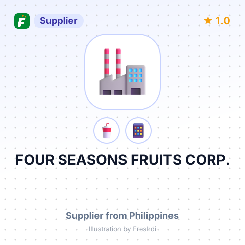 FOUR SEASONS FRUITS CORP. – summary card, no photo uploaded yet