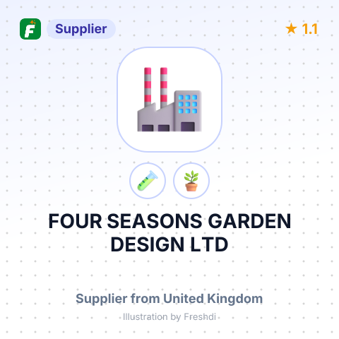 FOUR SEASONS GARDEN DESIGN LTD – summary card, no photo uploaded yet