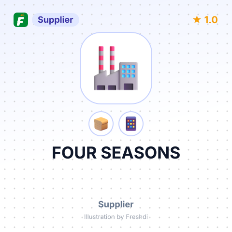 FOUR SEASONS – summary card, no photo uploaded yet