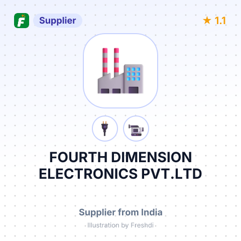 FOURTH DIMENSION ELECTRONICS PVT.LTD – summary card, no photo uploaded yet
