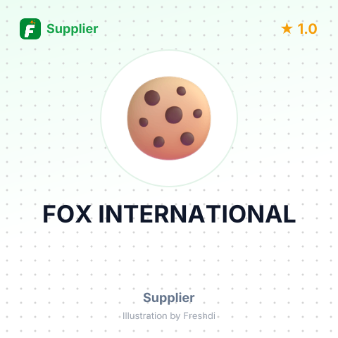 FOX INTERNATIONAL – summary card, no photo uploaded yet