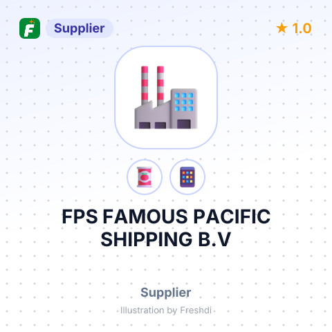 FPS FAMOUS PACIFIC SHIPPING B.V – summary card, no photo uploaded yet