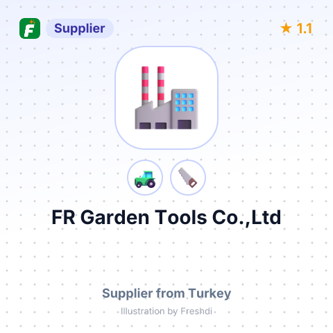 FR Garden Tools Co.,Ltd – summary card, no photo uploaded yet