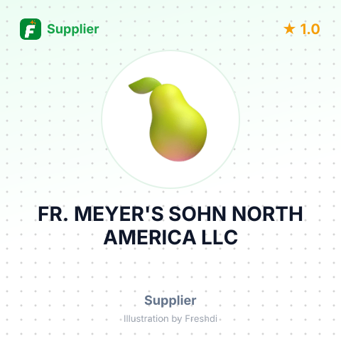 FR. MEYER'S SOHN NORTH AMERICA LLC – summary card, no photo uploaded yet