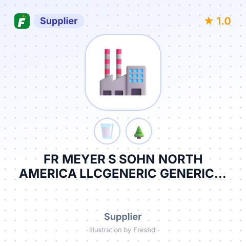 FR MEYER S SOHN NORTH AMERICA LLCGENERIC GENERIC18 AUGUSTA PINES DRIVE, SUITE – summary card, no photo uploaded yet