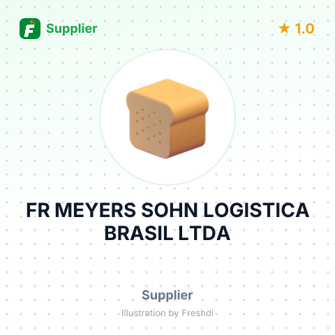 FR MEYERS SOHN LOGISTICA BRASIL LTDA – summary card, no photo uploaded yet