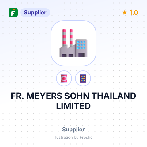 FR. MEYERS SOHN THAILAND LIMITED – summary card, no photo uploaded yet