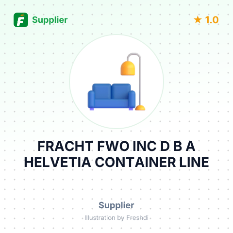 FRACHT FWO INC D B A HELVETIA CONTAINER LINE – summary card, no photo uploaded yet
