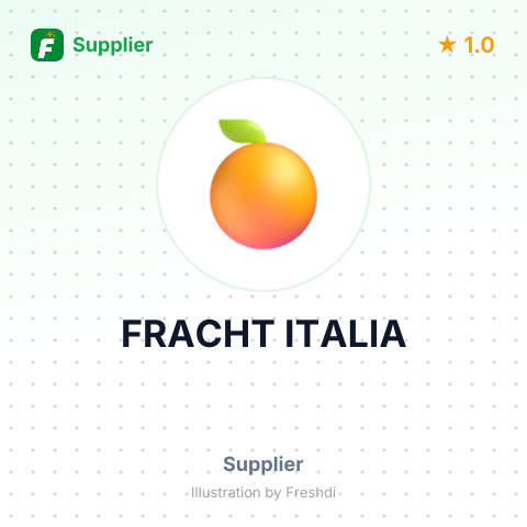 FRACHT ITALIA – summary card, no photo uploaded yet