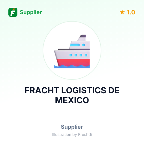FRACHT LOGISTICS DE MEXICO – summary card, no photo uploaded yet