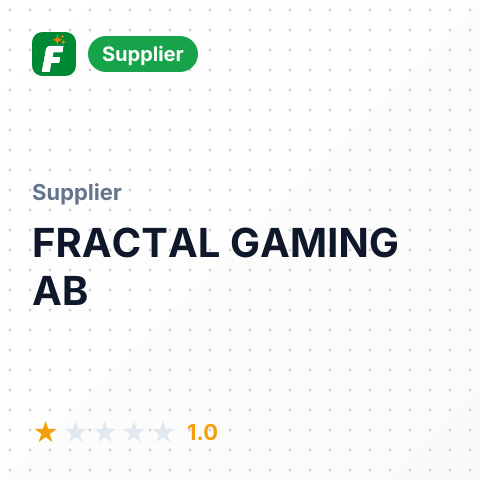 FRACTAL GAMING AB – summary card, no photo uploaded yet