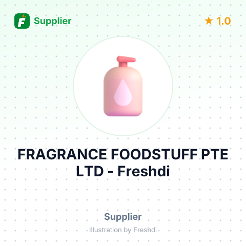 FRAGRANCE FOODSTUFF PTE LTD – summary card, no photo uploaded yet