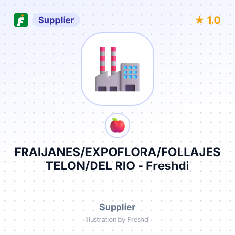 FRAIJANES/EXPOFLORA/FOLLAJES TELON/DEL RIO – summary card, no photo uploaded yet