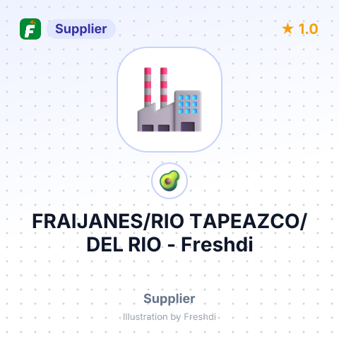 FRAIJANES/RIO TAPEAZCO/DEL RIO – summary card, no photo uploaded yet