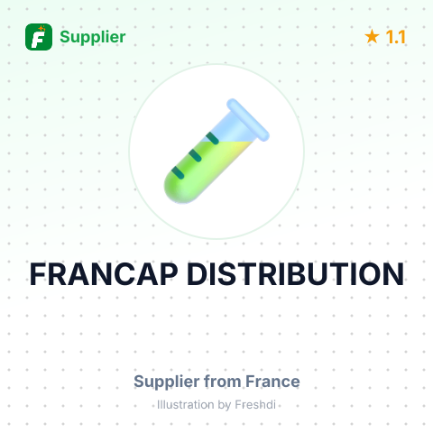 FRANCAP DISTRIBUTION – summary card, no photo uploaded yet
