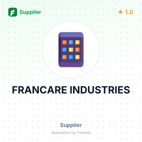 FRANCARE INDUSTRIES – summary card, no photo uploaded yet