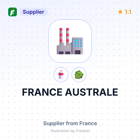 FRANCE AUSTRALE – summary card, no photo uploaded yet