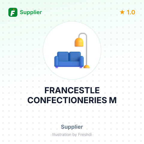 FRANCESTLE CONFECTIONERIES M – summary card, no photo uploaded yet