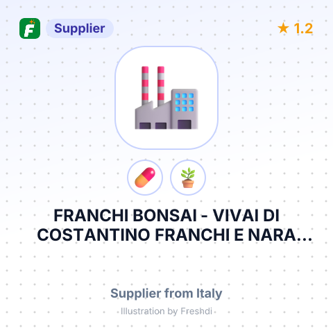FRANCHI BONSAI - VIVAI DI COSTANTINO FRANCHI E NARA FRANCHI -SOCIETA' – summary card, no photo uploaded yet