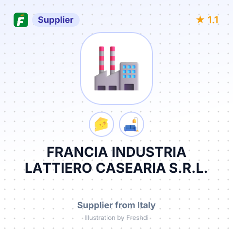 FRANCIA INDUSTRIA LATTIERO CASEARIA S.R.L. – summary card, no photo uploaded yet