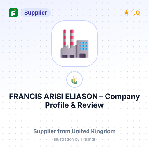 FRANCIS ARISI ELIASON – summary card, no photo uploaded yet