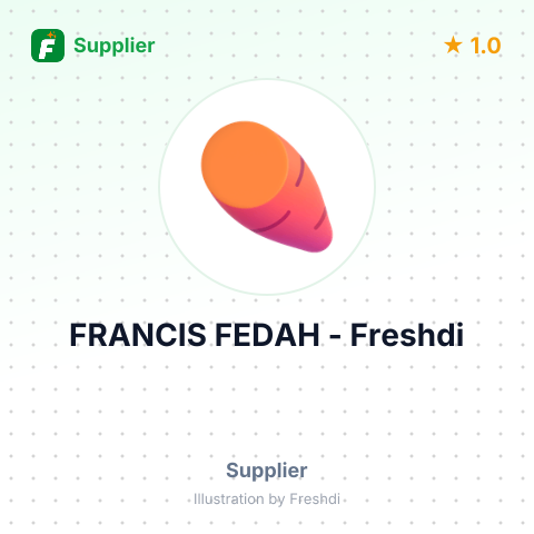 FRANCIS FEDAH – summary card, no photo uploaded yet